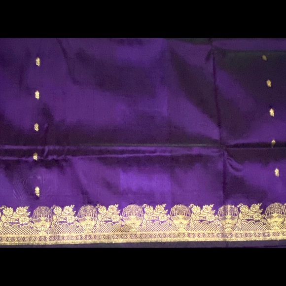 New Indian banarasi saree sari - Picture 5 of 5